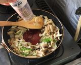 簡単ペンネのナポリタン？ケチャップ炒め作り方31写真
