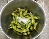 雑な男料理：枝豆フリッター！！作り方1写真
