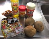 ジャーマンポテト塩コンソメ!(^^)!作り方1写真
