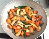ステーキと彩り野菜!(^^)!作り方3写真