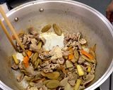 ごぼうと豚肉の旨煮〈やよい会〉作り方6写真