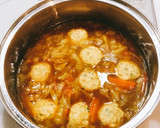 つくねとお野菜の和風カレースープ作り方6写真