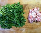 豚肉とニラ入り！じゃがいものチヂミ作り方1写真