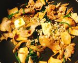 きのことほうれん草の和風クリームパスタ作り方8写真