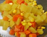 子供も好き☆甘ーい！？簡単コロコロサラダ作り方4写真
