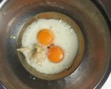 日本酒ケーキ　HMと梨で作り方2写真