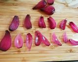 らっきょうでコスモス！花オードブル作り方2写真