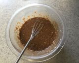 ヘルシーな豆腐入り焼きチョコドーナッツ作り方2写真