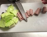 極旨にんにくのバター醤油焼きそば(^^)作り方1写真