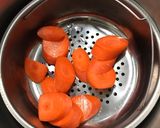ココアキャロットまん作り方1写真