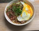 極旨にんにくのバター醤油焼きそば(^^)作り方5写真