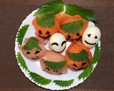 楽しいハロウィン料理（寿司＆卵）作り方3写真