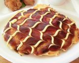 お昼のお好み焼きぷれ～と(^^♪作り方2写真