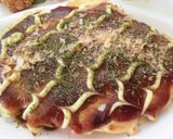 お昼のお好み焼きぷれ～と(^^♪作り方3写真