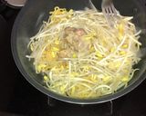 豆もやしの白だし焼きそば。(^^)作り方3写真
