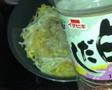 豆もやしの白だし焼きそば。(^^)作り方4写真