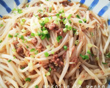 簡単！ミンチともやしのオイスター醤油炒め作り方6写真