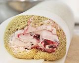 ジャムジャムチェリーのロールケーキ作り方34写真