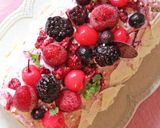 ジャムジャムチェリーのロールケーキ作り方47写真