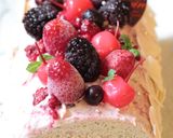 ジャムジャムチェリーのロールケーキ作り方46写真
