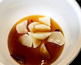 やわらか焼きいかと大根の煮物作り方5写真