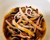 やわらか焼きいかと大根の煮物作り方7写真