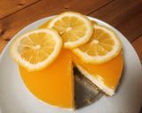 オレンジゼリーと二層のレアチーズケーキ♡作り方10写真
