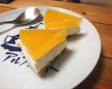 オレンジゼリーと二層のレアチーズケーキ♡作り方11写真