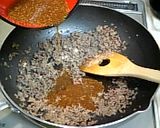 熱ｳﾏ肉みそ豆腐作り方5写真
