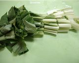 簡単！銀鮭きのこ小松菜の出汁オイル炒め作り方1写真