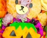 『ハロウィン★ジャッキー』弁当♡キャラ弁作り方9写真