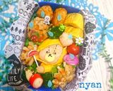 『ハロウィン★ジャッキー』弁当♡キャラ弁作り方13写真