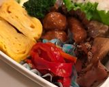 お弁当の彩りに★赤ピーマンのバター醤油作り方5写真