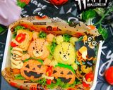 『ハロウィン★ルルロロちゃん』弁当♡作り方8写真