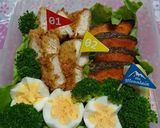 運動会弁当2018 ジジババも一緒～♪作り方3写真