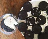 NYチーズケーキ風☆オレオサンド☆アイス作り方3写真