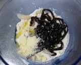 豆腐とごま昆布で和ガーリックトースト作り方1写真