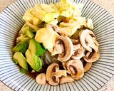 簡単糖質オフ☆サラダうどん風こんにゃく麺作り方4写真