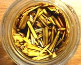 生わさびの醤油漬け （生山葵丸ごと保存）作り方4写真