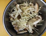 きのことツナのパスタ作り方1写真