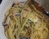 きのことツナのパスタ作り方3写真