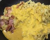 生のパスタでカルボナーラ！作り方8写真