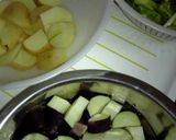 白身魚と野菜のカレー炒め作り方1写真