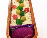 フランケンシュタインの怪物　こにぎり弁当作り方3写真