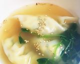 余った皮でネギ玉水餃子。余った皮で作り方12写真