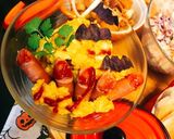 ハロウィンにも☆カボチャと卵のサラダ作り方8写真