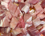簡単美味しいな豚肉と白ネギの炒飯作り方1写真