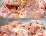 揚げ鶏の甘酢ソース・タルタル添え作り方3写真