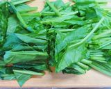 簡単！ほうれん草の中華炒め作り方1写真
