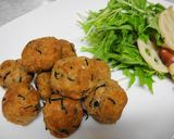 おからの揚げボール　ヒジキとひき肉入り作り方5写真